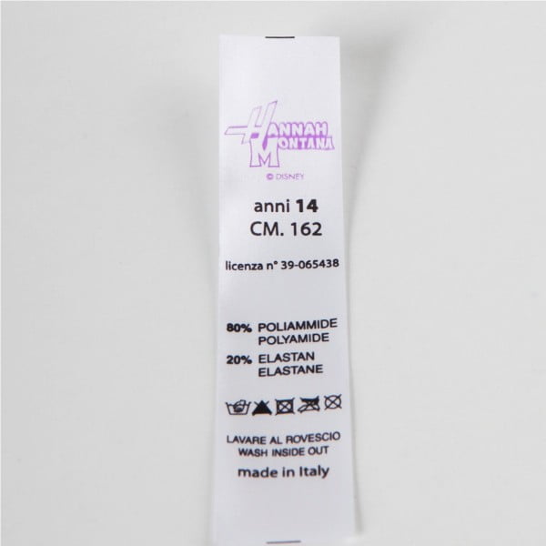 Etichette stampate su raso